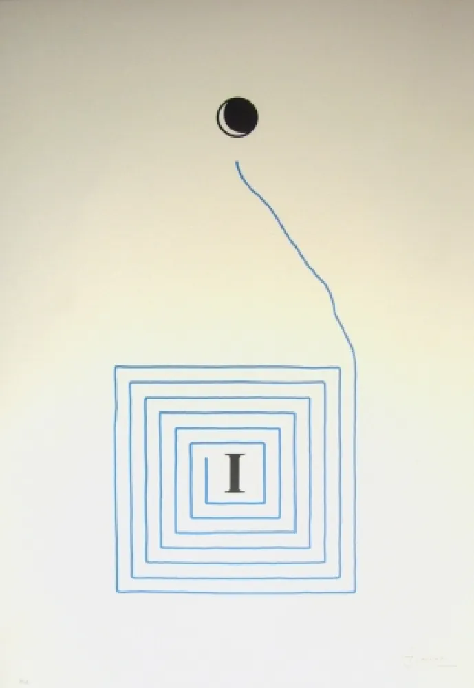 Lithographie Brossa - Sans titre