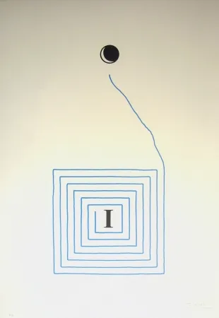 Lithographie Brossa - Sans titre