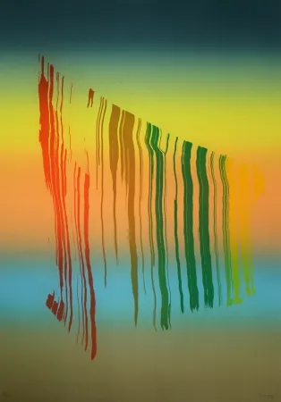 Radierung Broto - Iris 3