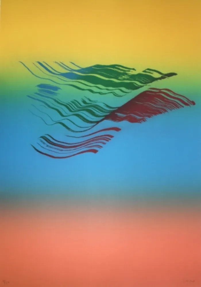 Radierung Broto - Iris 4