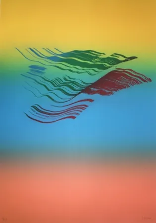 Radierung Broto - Iris 4