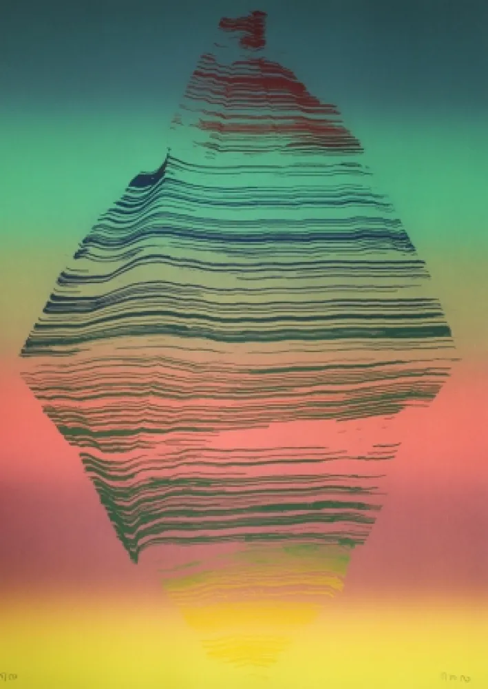 Radierung Broto - Iris 6