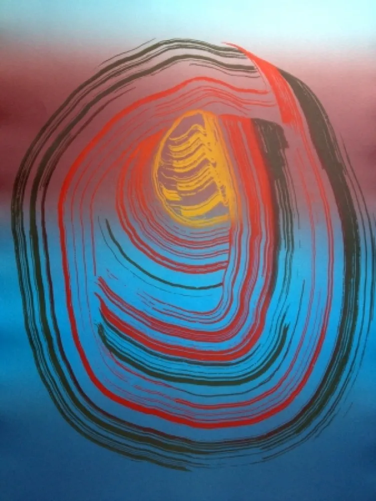 Lithographie Broto - S/T