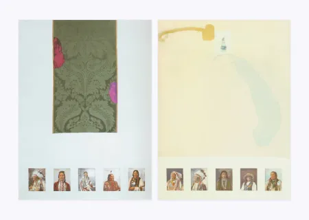 Lithographie Brown - Salt indians diptyque