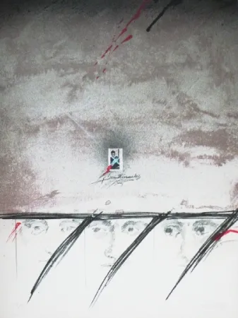 Lithographie Bru - Jose Hernandez 