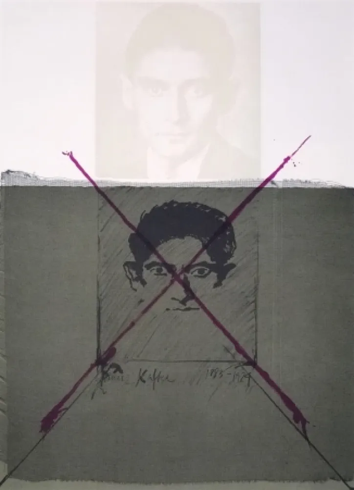 Lithographie Bru - Kafka