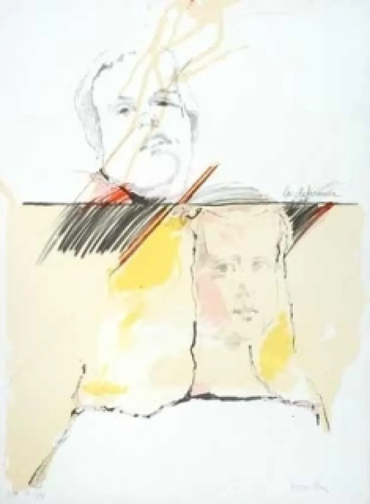 Lithographie Bru - La diferencia Velasquez