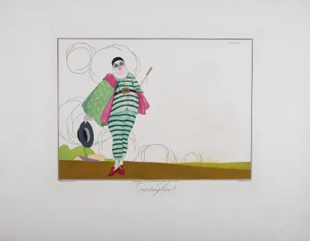 Stich Brunelleschi - Tartaglia, 1914 - Masterpiece!