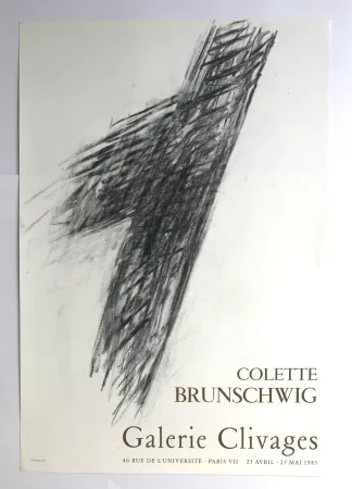 Plakat Brunschwig - Galerie Clivages