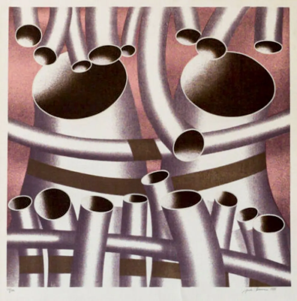 Siebdruck Brusca - Pipes