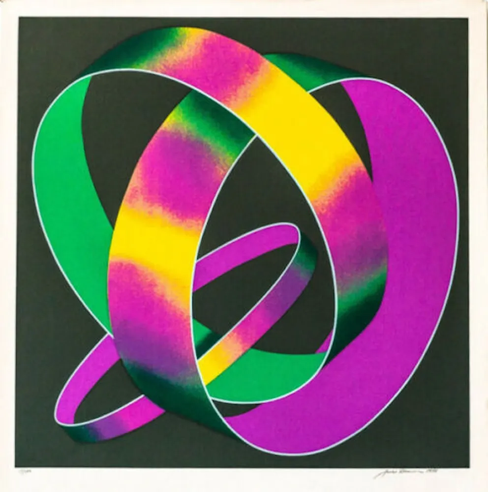 Siebdruck Brusca - Whisper Theme: A Trilogy