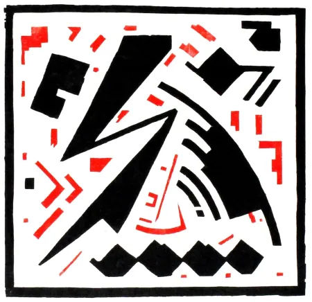 Holzschnitt Buchholz - Ohne Titel (No Title)