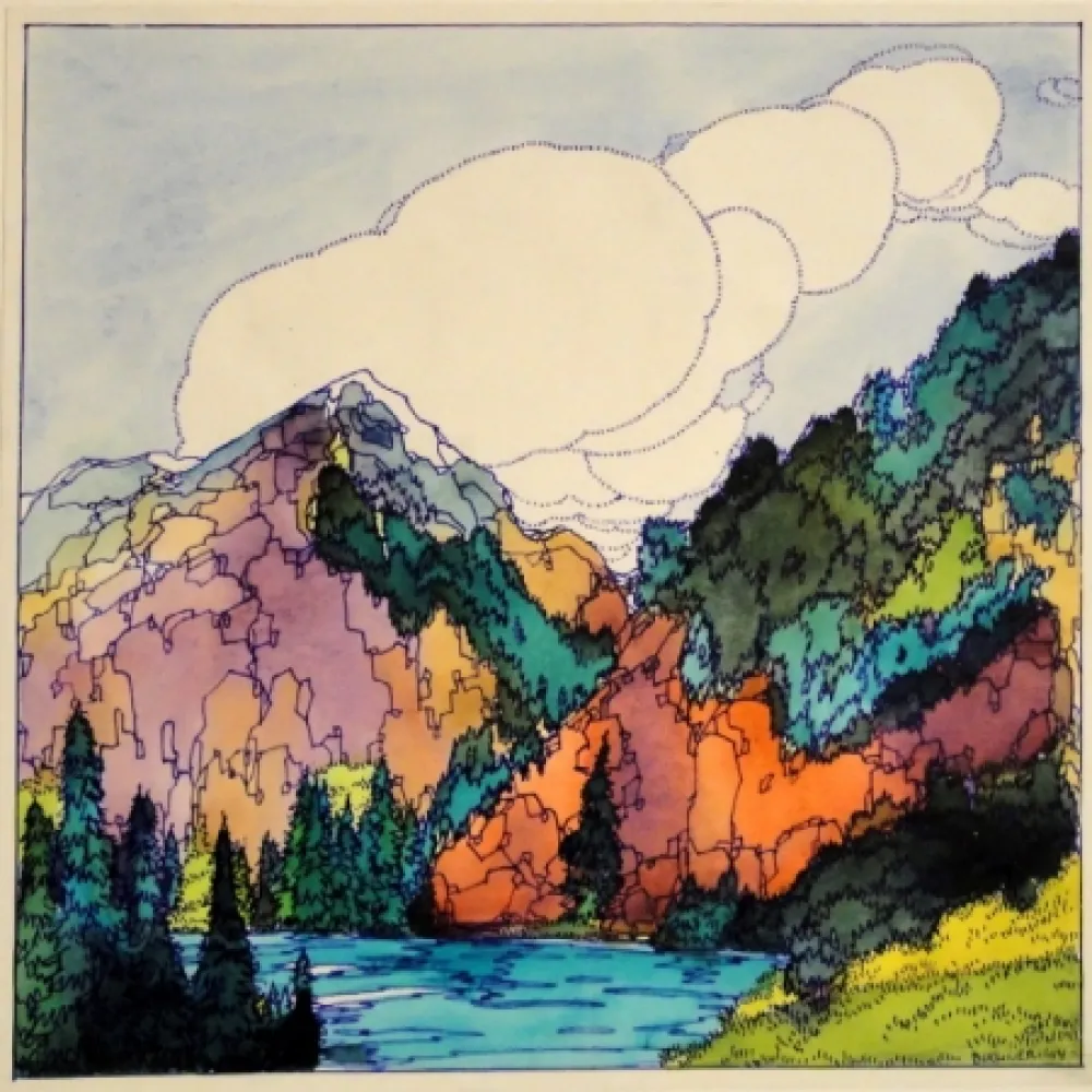 Monotypie Buchner - Untitled