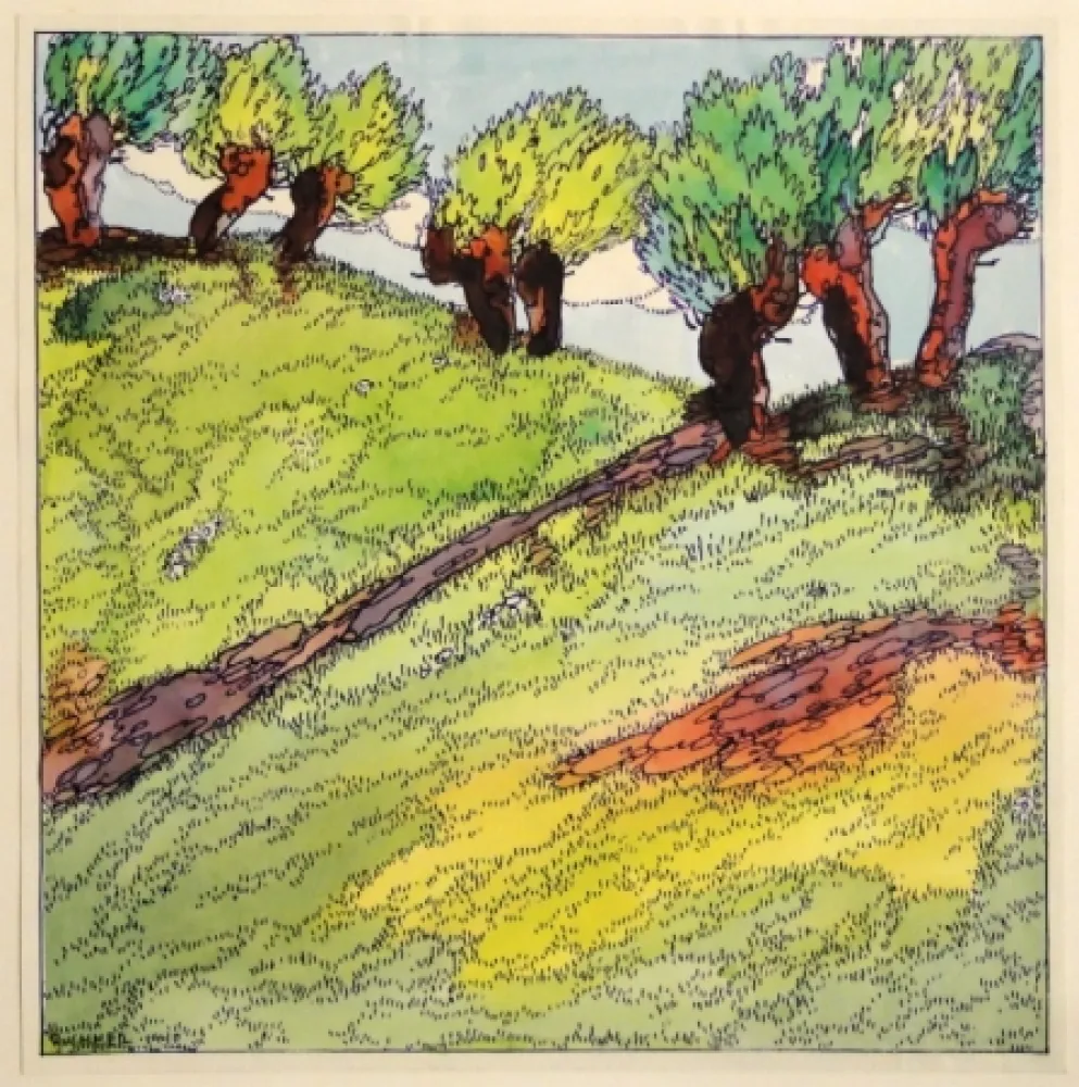 Monotypie Buchner - Untitled