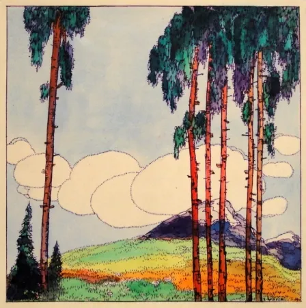 Monotypie Buchner - Untitled