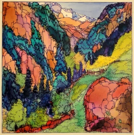 Monotypie Buchner - Untitled