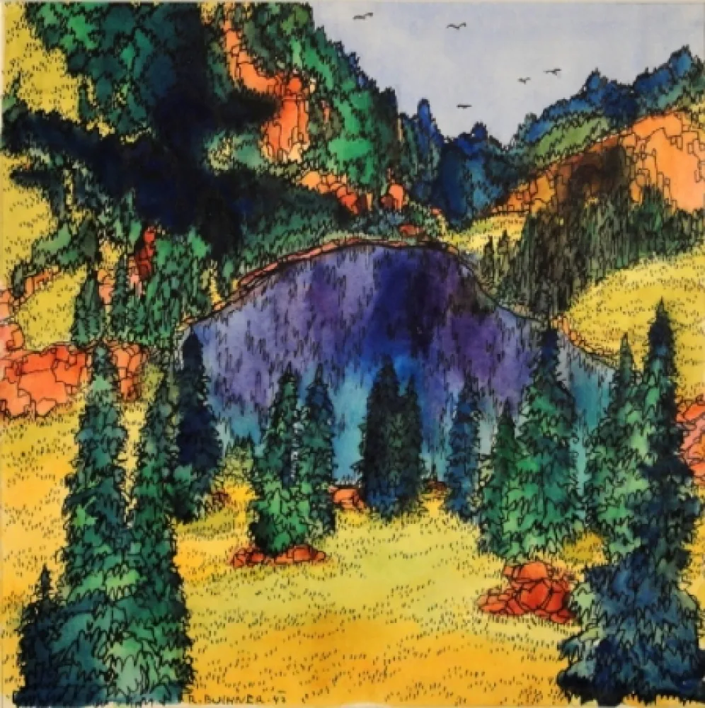 Monotypie Buchner - Untitled