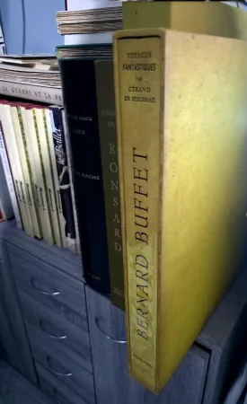 Radierung Buffet - Le Voyages Fantastiques 1958