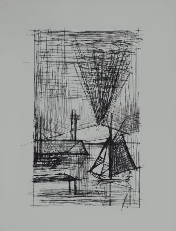 Kaltnadelradierung Buffet - Naples, ca.