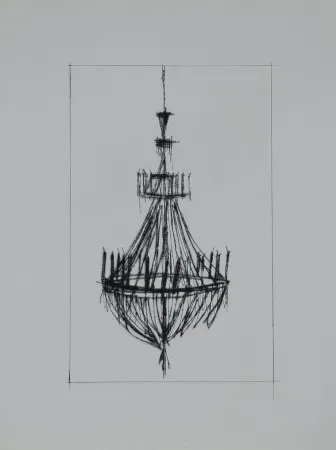 Kaltnadelradierung Buffet - Naples, ca.