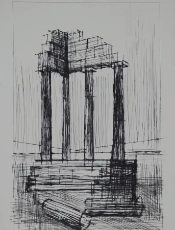 Kaltnadelradierung Buffet - Naples, ca.