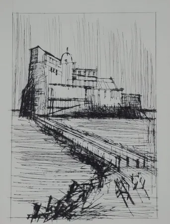 Kaltnadelradierung Buffet - Naples, ca.