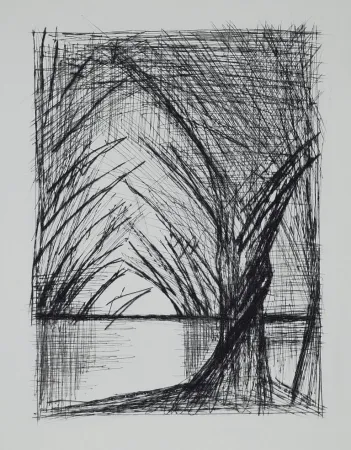 Kaltnadelradierung Buffet - Naples, ca.