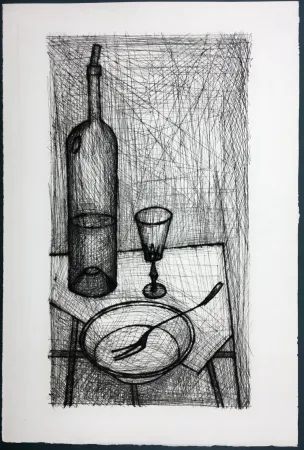 Radierung Buffet - Nature morte pour Recherche de la Purété (1953)