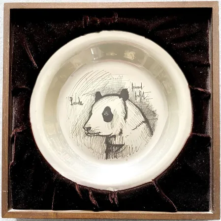 Radierung Buffet - Panda