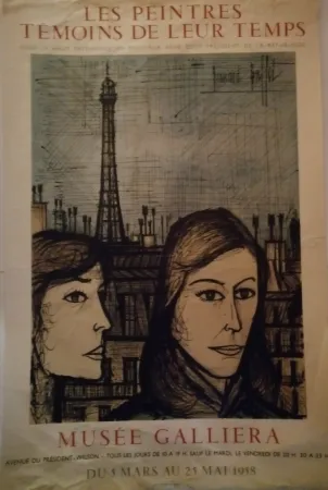 Plakat Buffet - Peintres témoins de leur temps - 1958