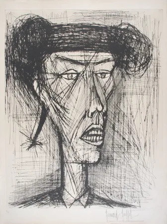 Kaltnadelradierung Buffet - Torero II