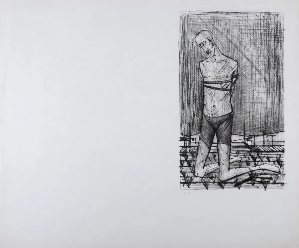 Stich Buffet - Un genoux, La Passion du Christ 