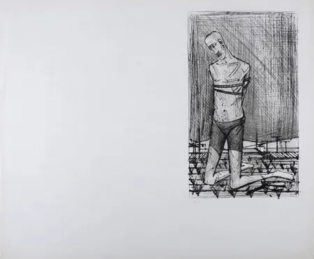 Stich Buffet - Un genoux, La Passion du Christ 