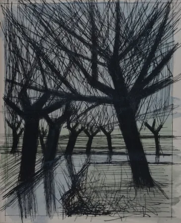 Stich Buffet - Voyages fantastiques de Cyrano de Bergerac, 1958