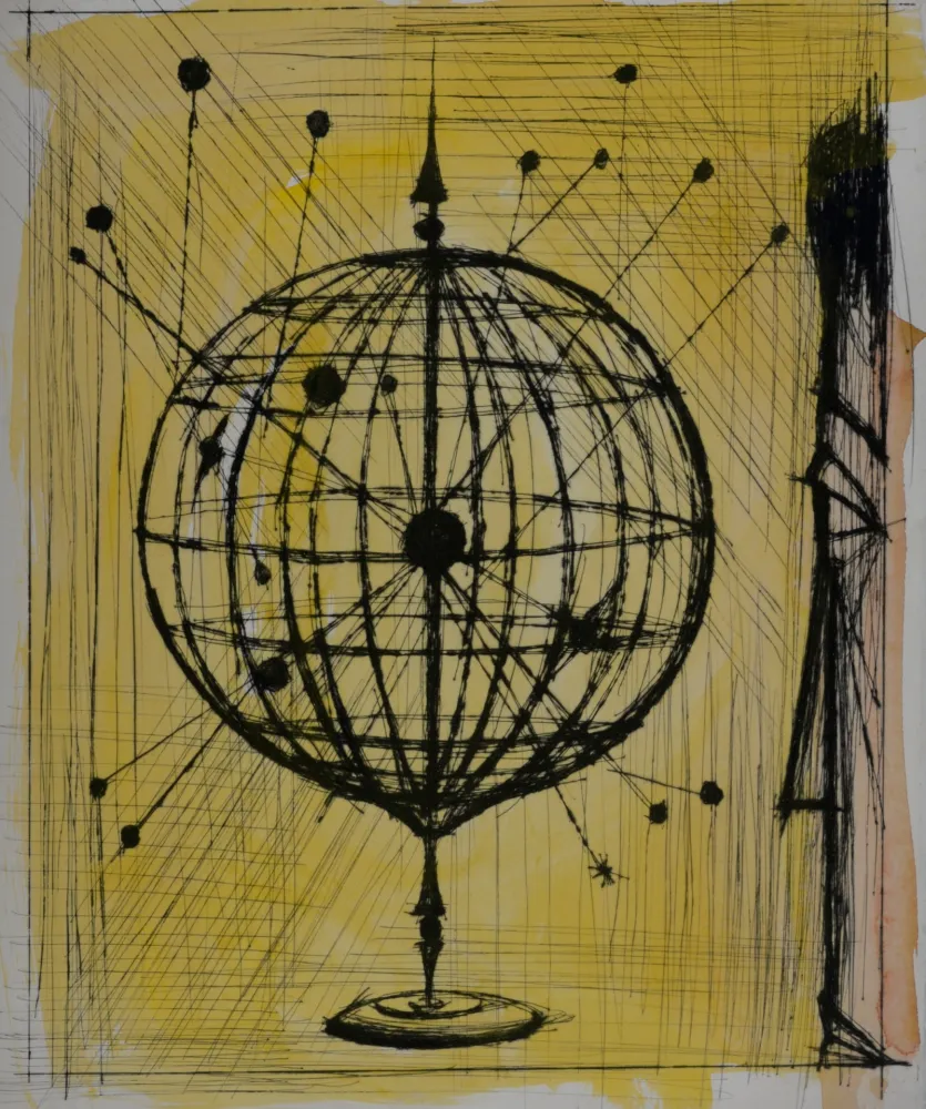 Stich Buffet - Voyages fantastiques de Cyrano de Bergerac, 1958