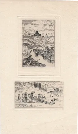 Stich Buhot - Le puits de la Butte-aux-Cailles [and] Les chiffonniers