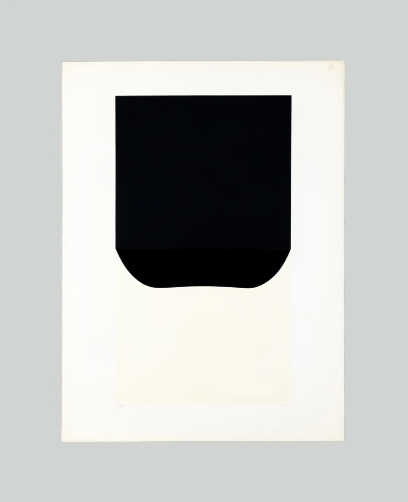 Lithographie Burri - Bianchi e neri II-D