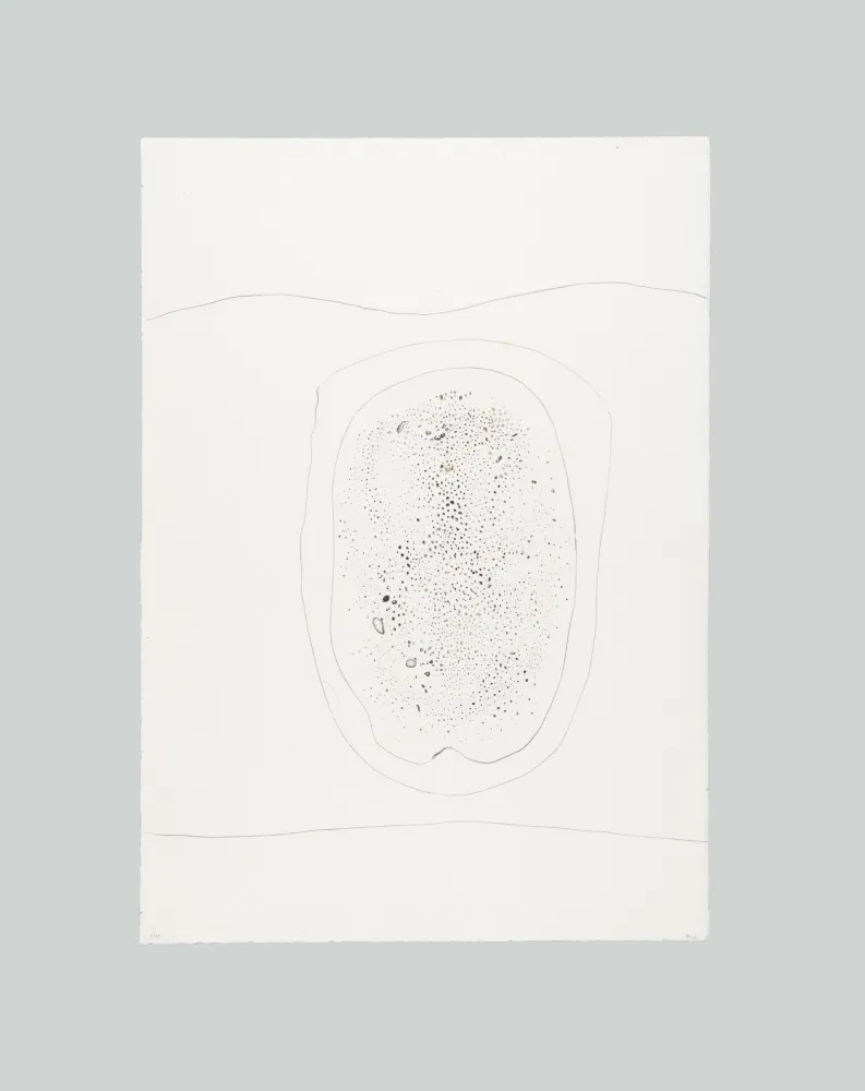 Radierung Burri - Puntasecca 2