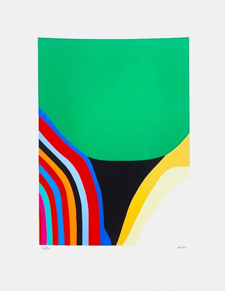 Siebdruck Burri - Serigrafia 1