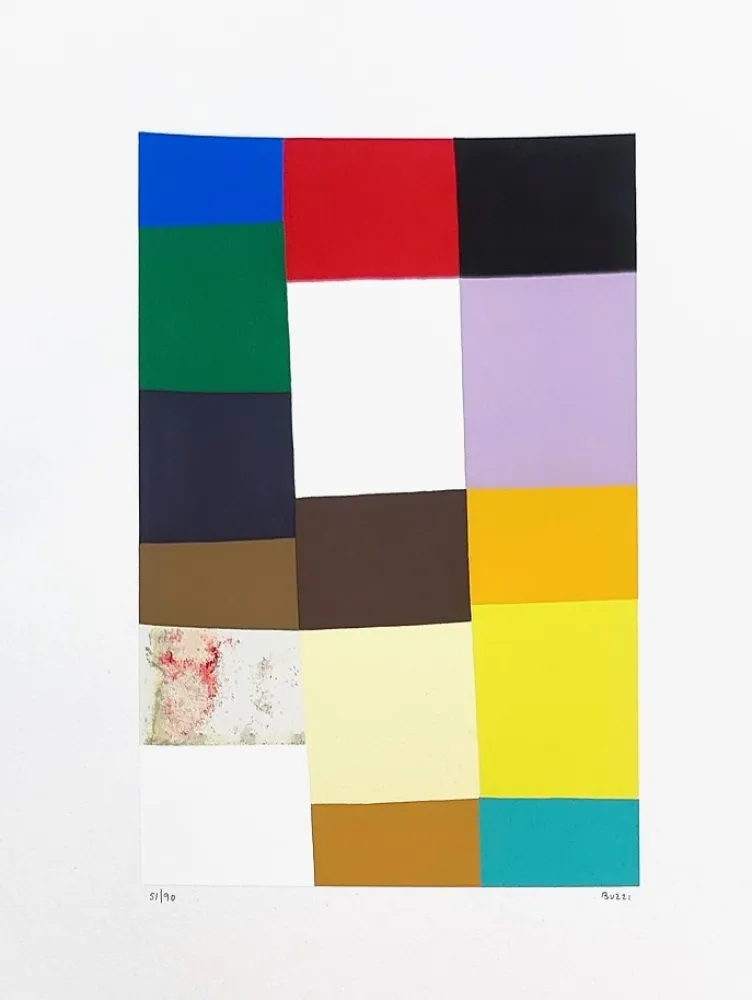 Siebdruck Burri - Serigrafia 2