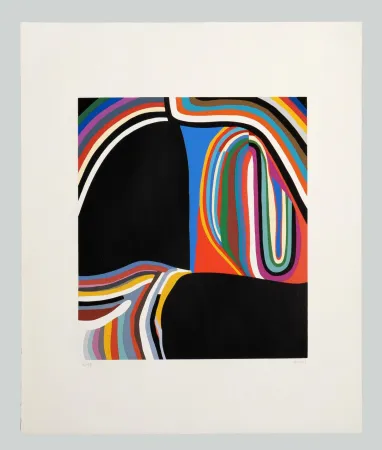 Siebdruck Burri - Serigrafia 2-B