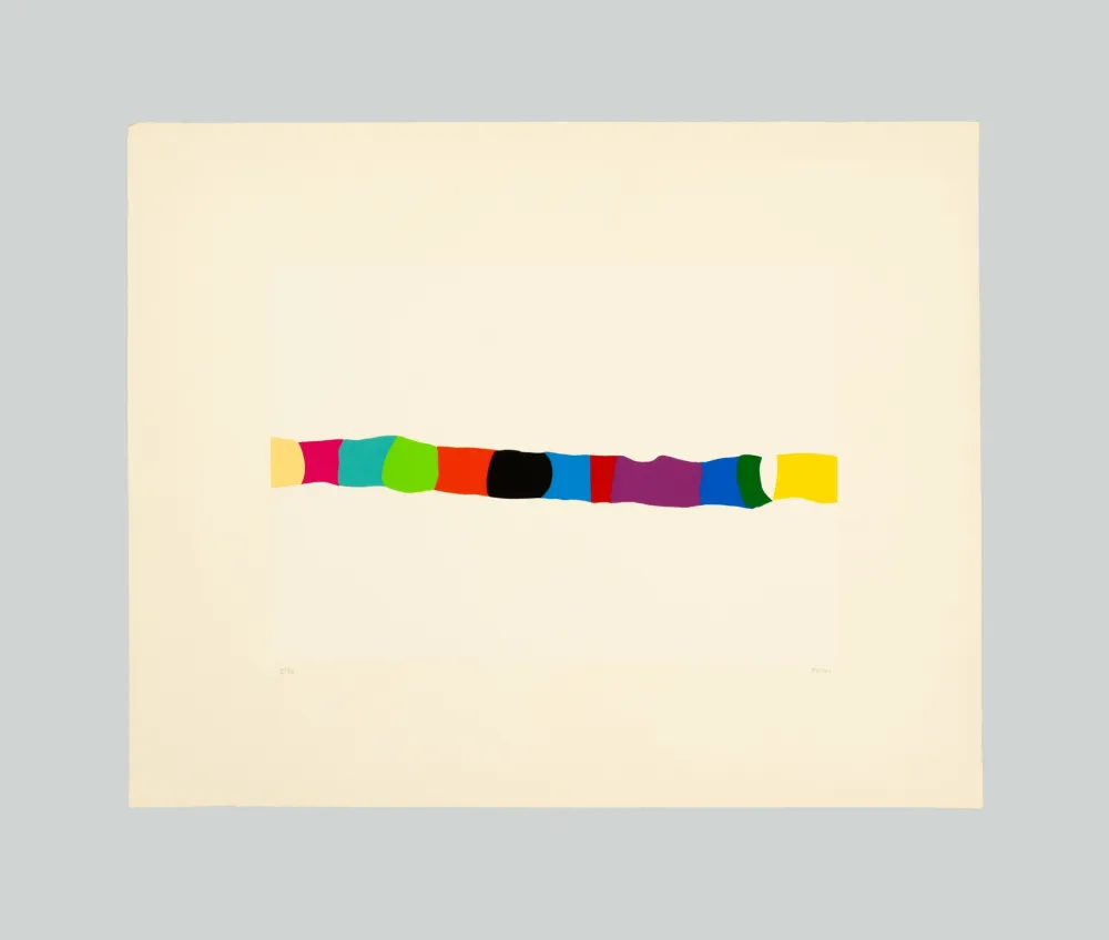 Siebdruck Burri - Serigrafia 2-C