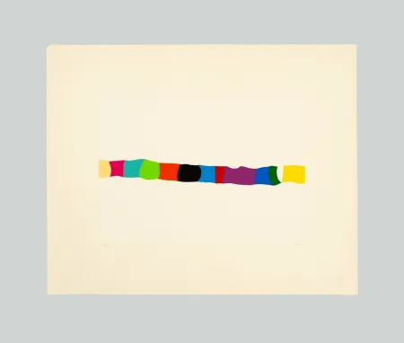 Siebdruck Burri - Serigrafia 2-C