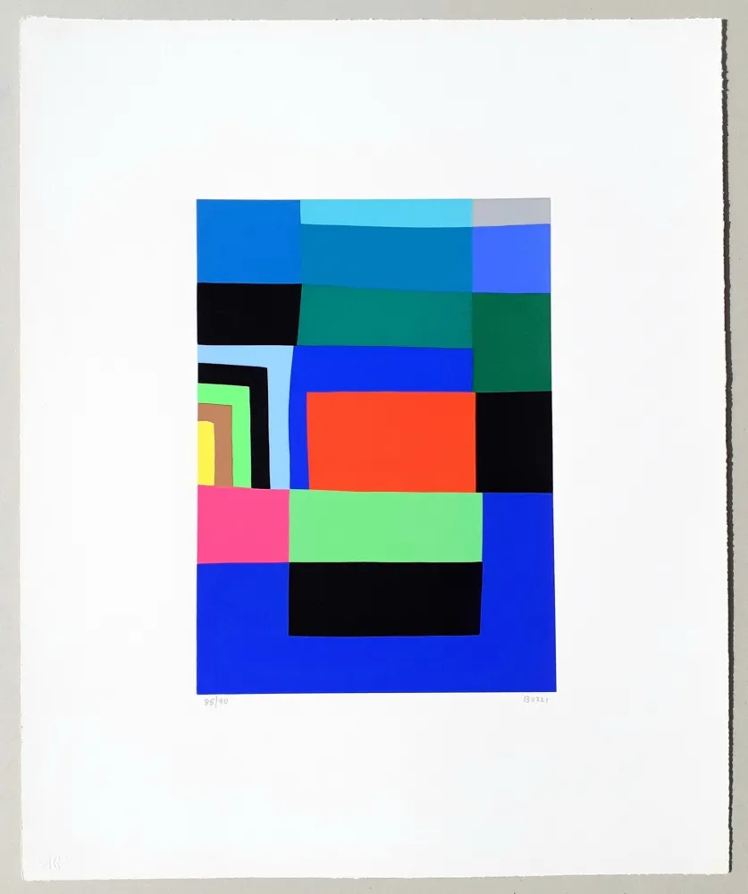 Siebdruck Burri - Serigrafia 3