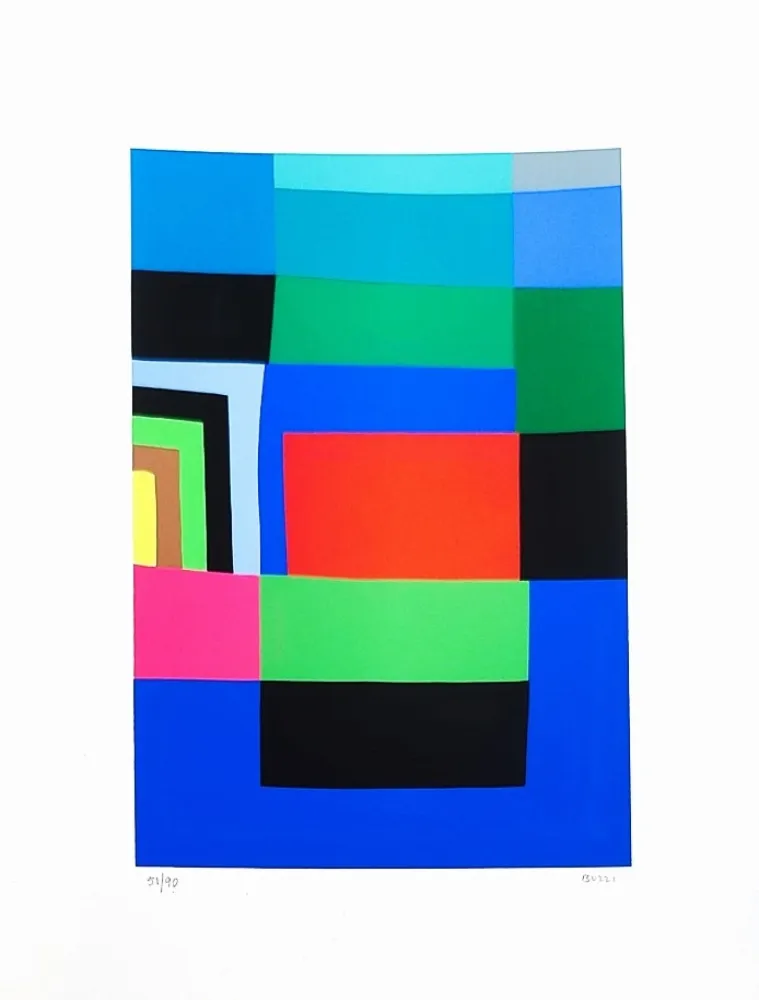 Siebdruck Burri - Serigrafia 3