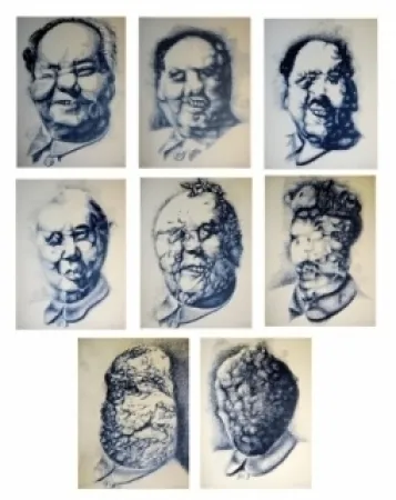 Illustriertes Buch Bury - Les petits moutons blancs qui sortent en rang du lavoir