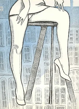 Radierung Und Aquatinta Buzzati - Senza titolo