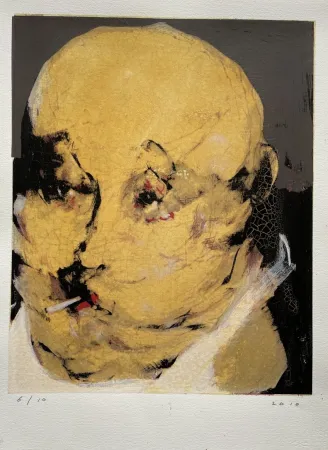 Siebdruck Cabellut - Al la Mesa - series of four screenprints