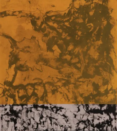 Aquatinta Cabrita Reis - E as estrelas do céu cairam na terra....II