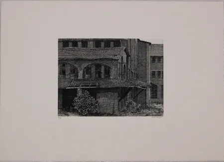 Radierung Cacciarini - Untitled